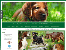 Tablet Screenshot of pointer-und-setter.de